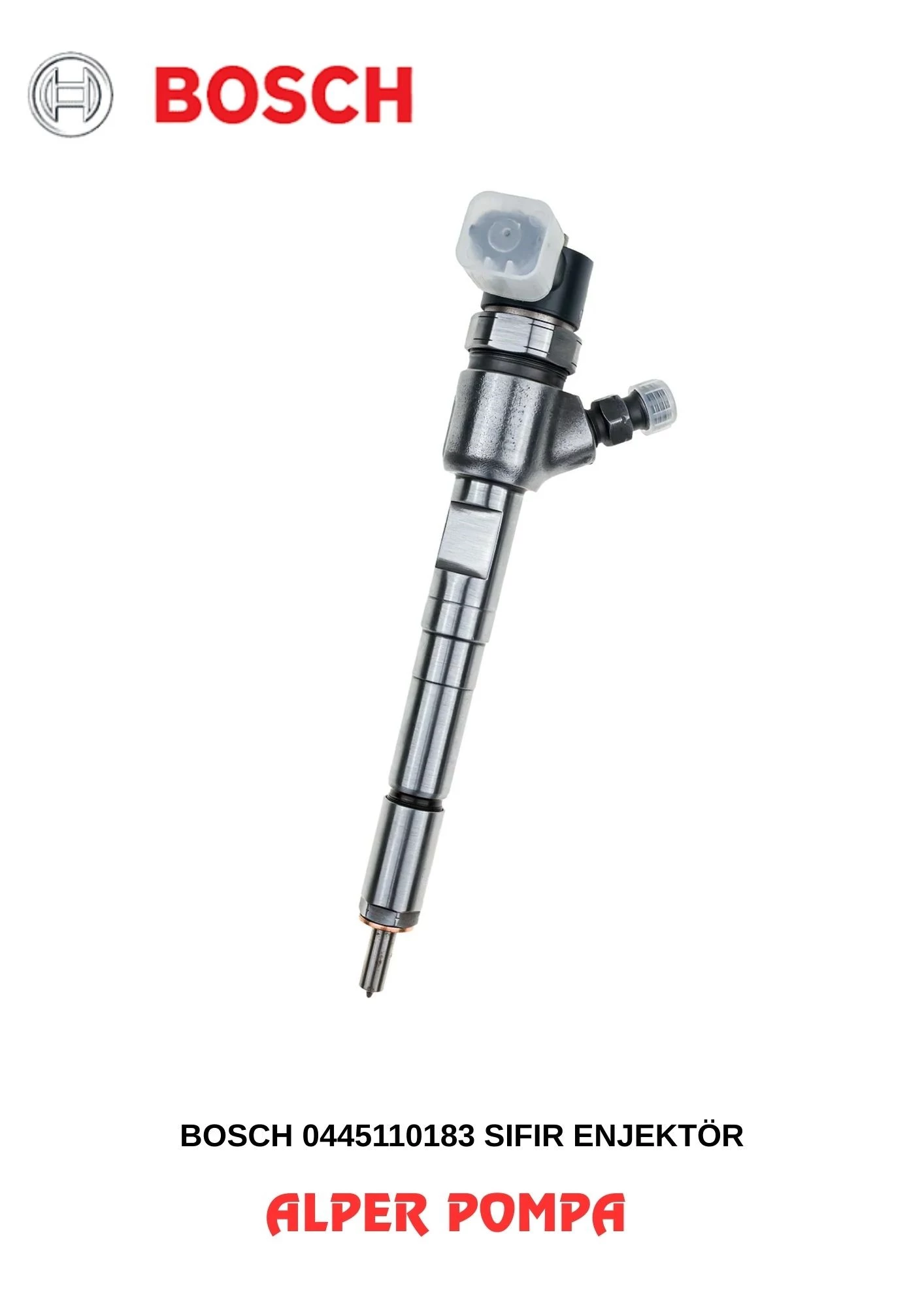 BOSCH 0445110183 ENJEKTÖR 593871259 Fiat 1.3 MultiJEt EURO 4 Linea, Doblo, Fiorino, Astra, Combo