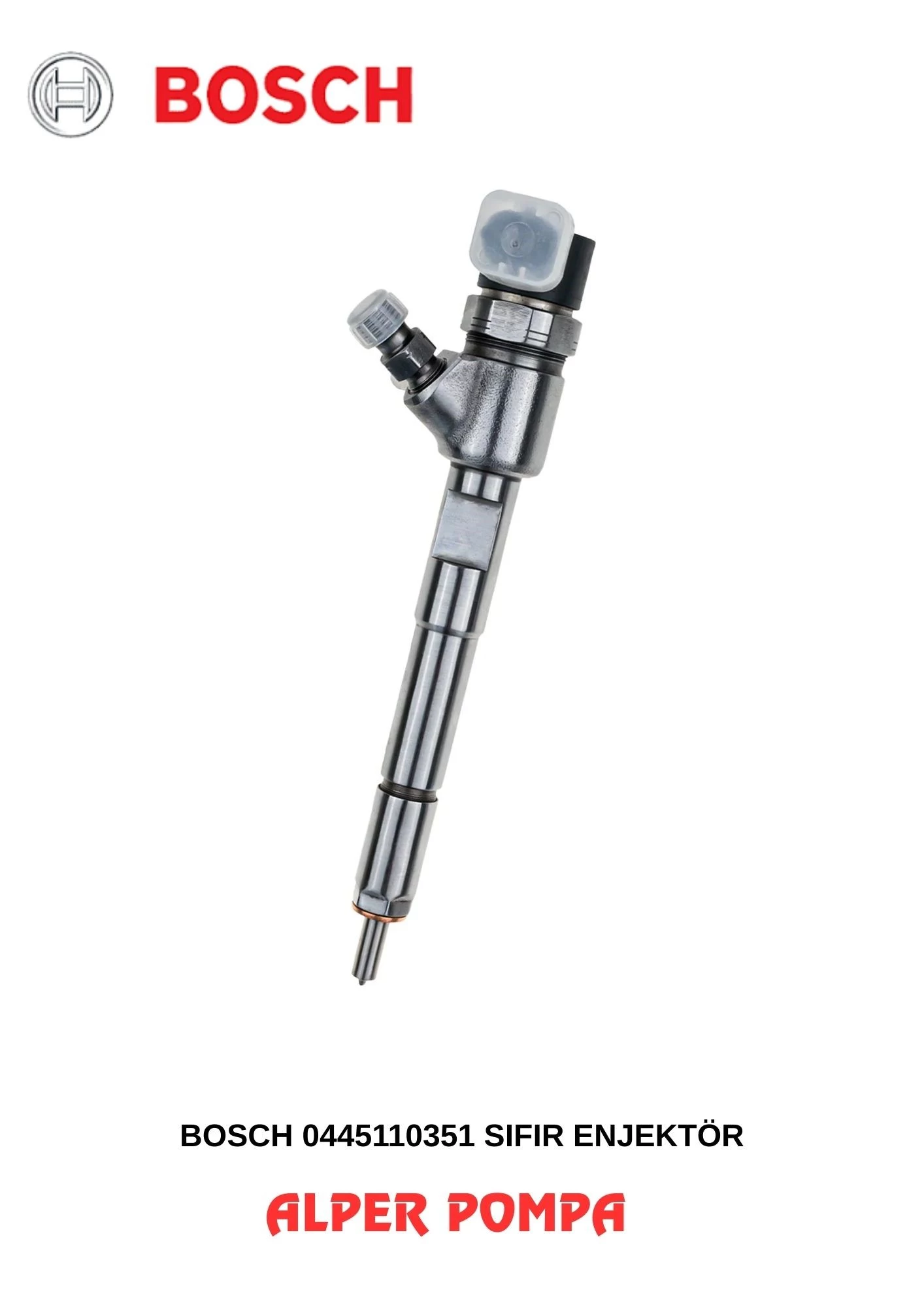 BOSCH 0445110351 ENJEKTÖR Fiat 1.3 EURO 5 Linea,Doblo,Fiorino,Egea 55219886