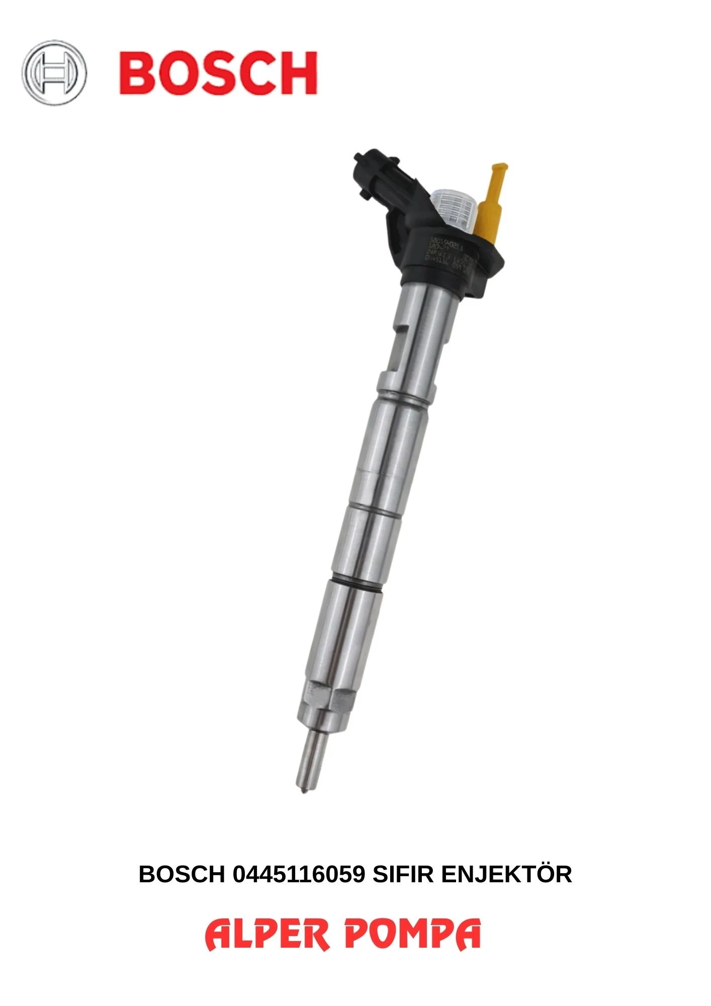 BOSCH 0445116059 ENJEKTÖR 5801540211 İVECO DAİLY 3.0 D FIAT CITROEN PEUGEOT