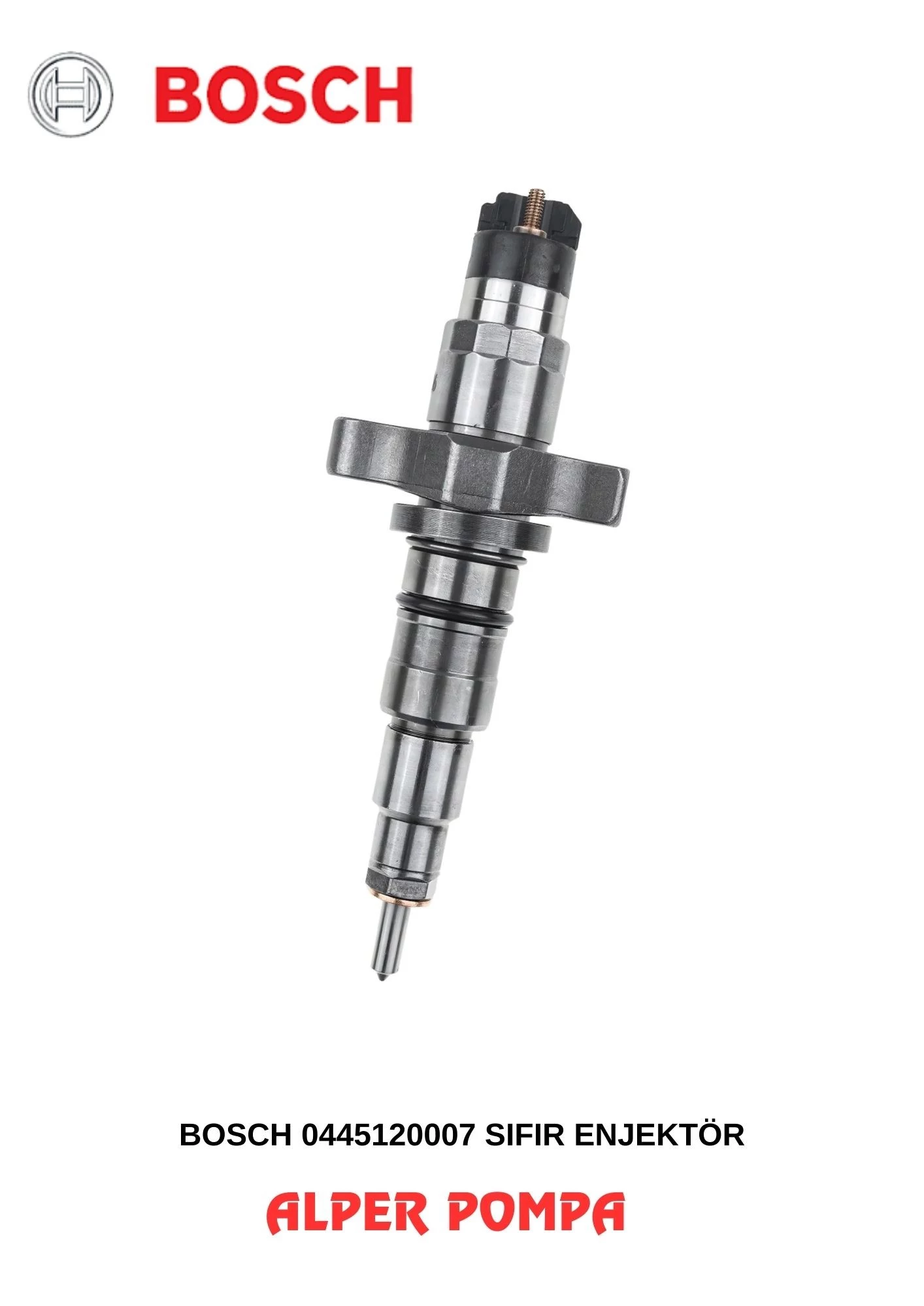 BOSCH 0445120007 ENJEKTÖR 0986435508 DAF-IVECO-EURO CARGO 5.9L-3.9L  NEF 6,7L